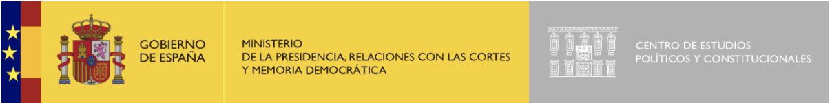 Logotipo de Moodle Centro de Estudios Políticos y Constitucionales